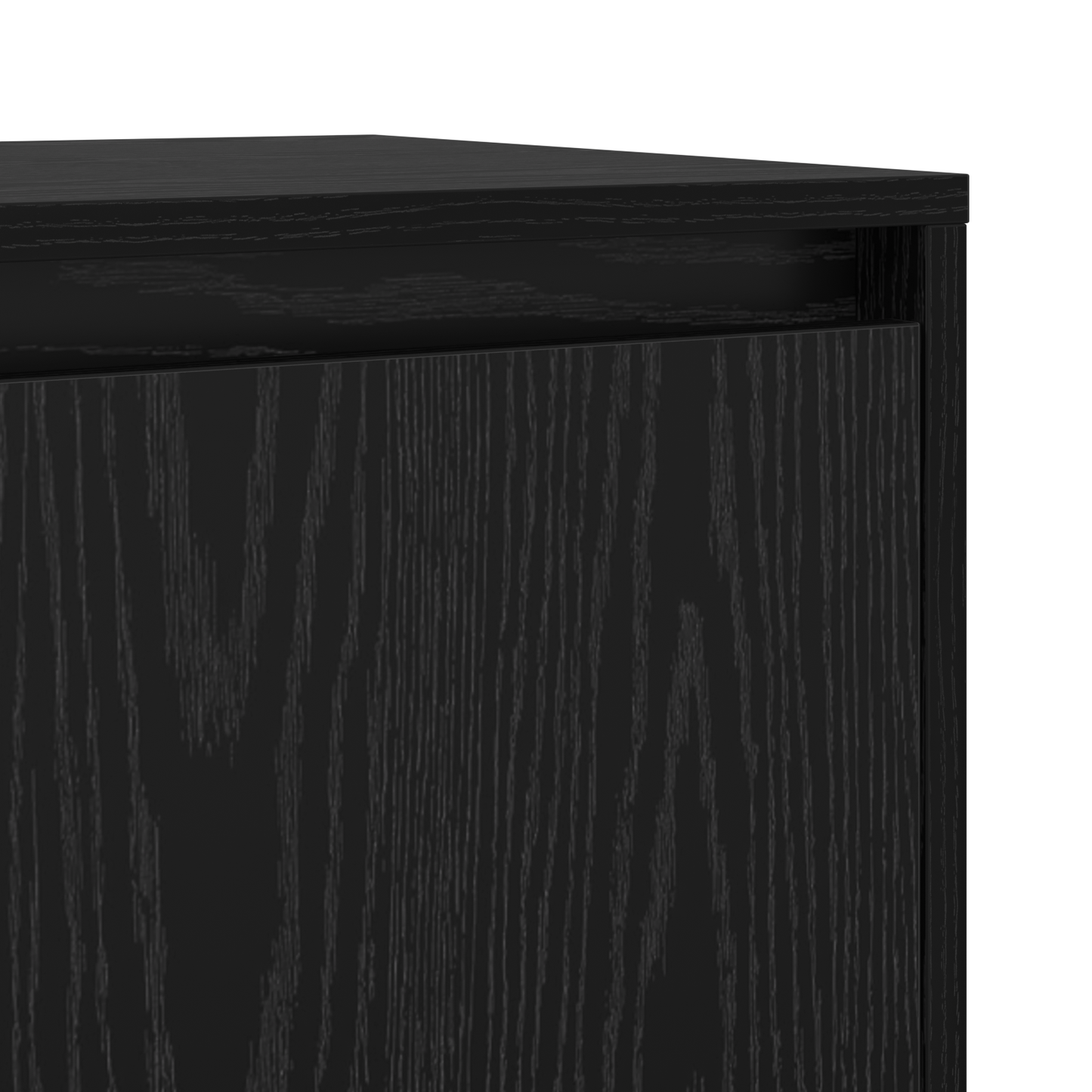 Sideboard 2 pcs Black Oak 70 x 41 x 75 cm Engineered Wood