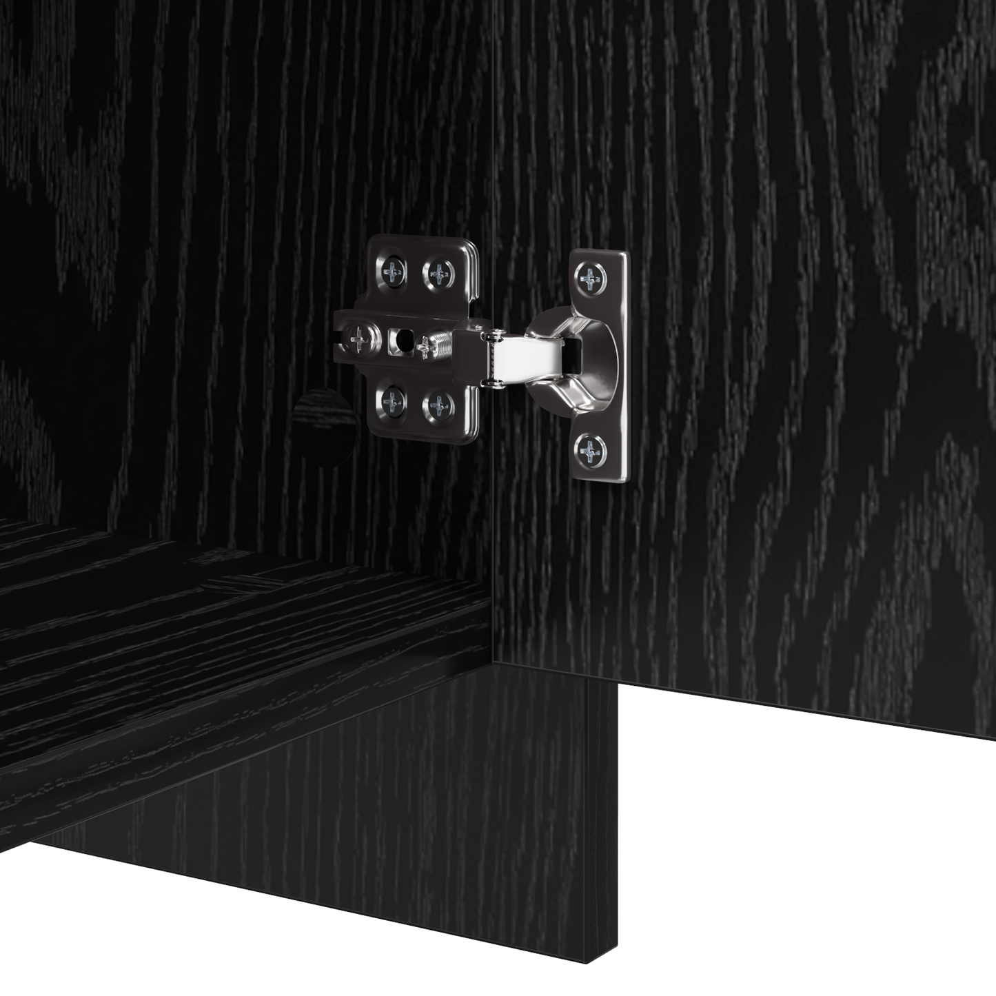 Sideboard 2 pcs Black Oak 70 x 41 x 75 cm Engineered Wood