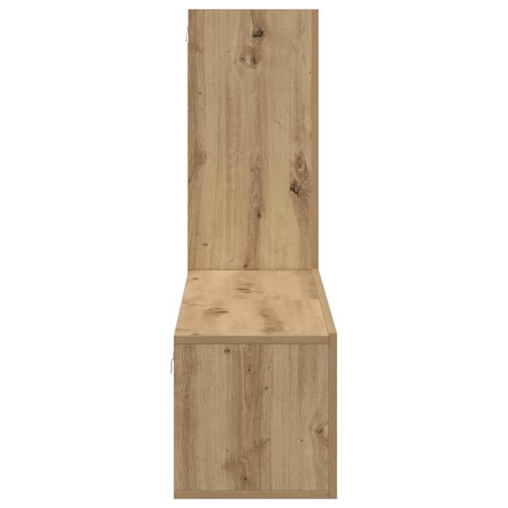 TV Cabinet Set Wall-mounted 3 pcs Artisan oak 60 x 30 x 30 cm