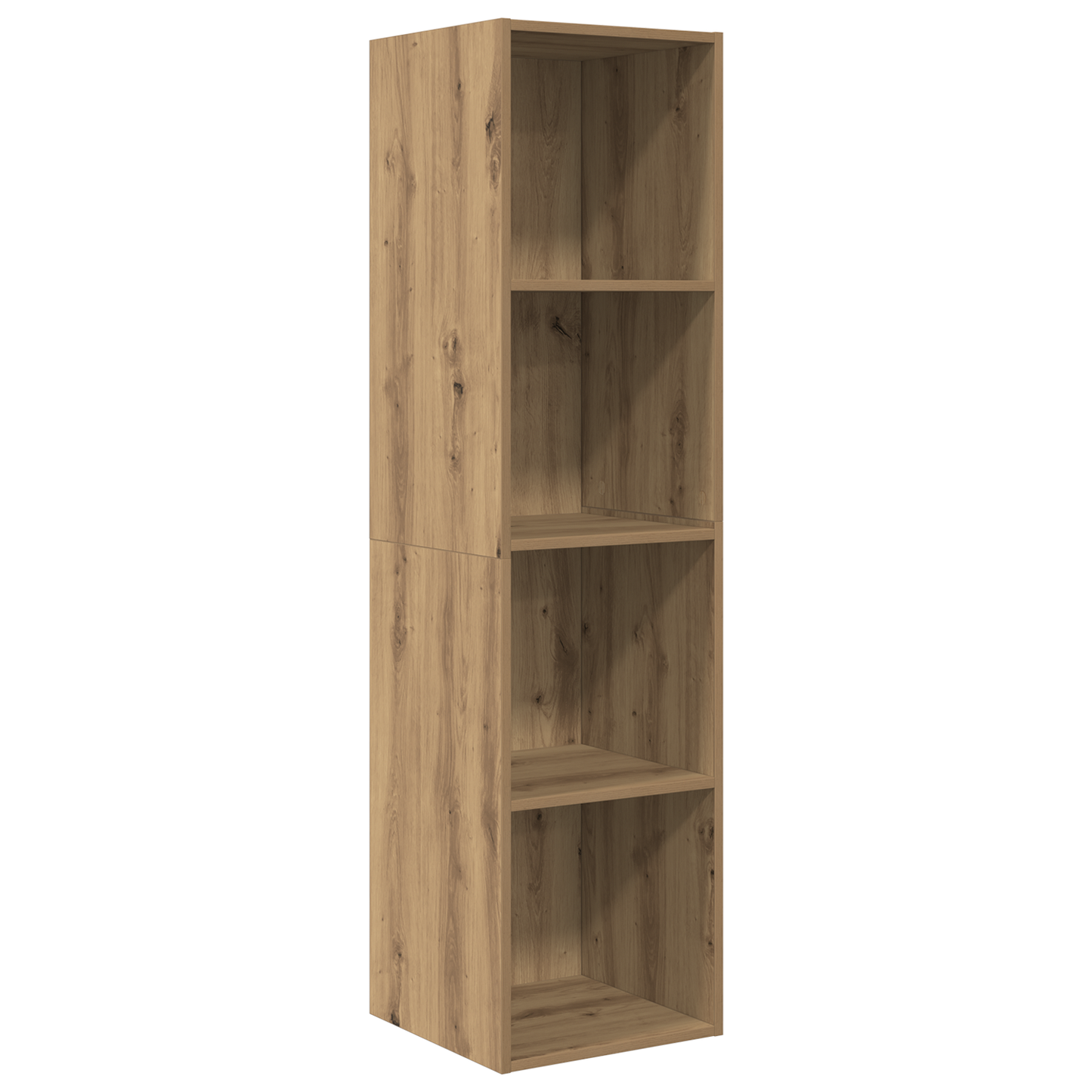 TV Cabinet Set 4 pcs Artisan oak 37 x 37 x 142.5 cm