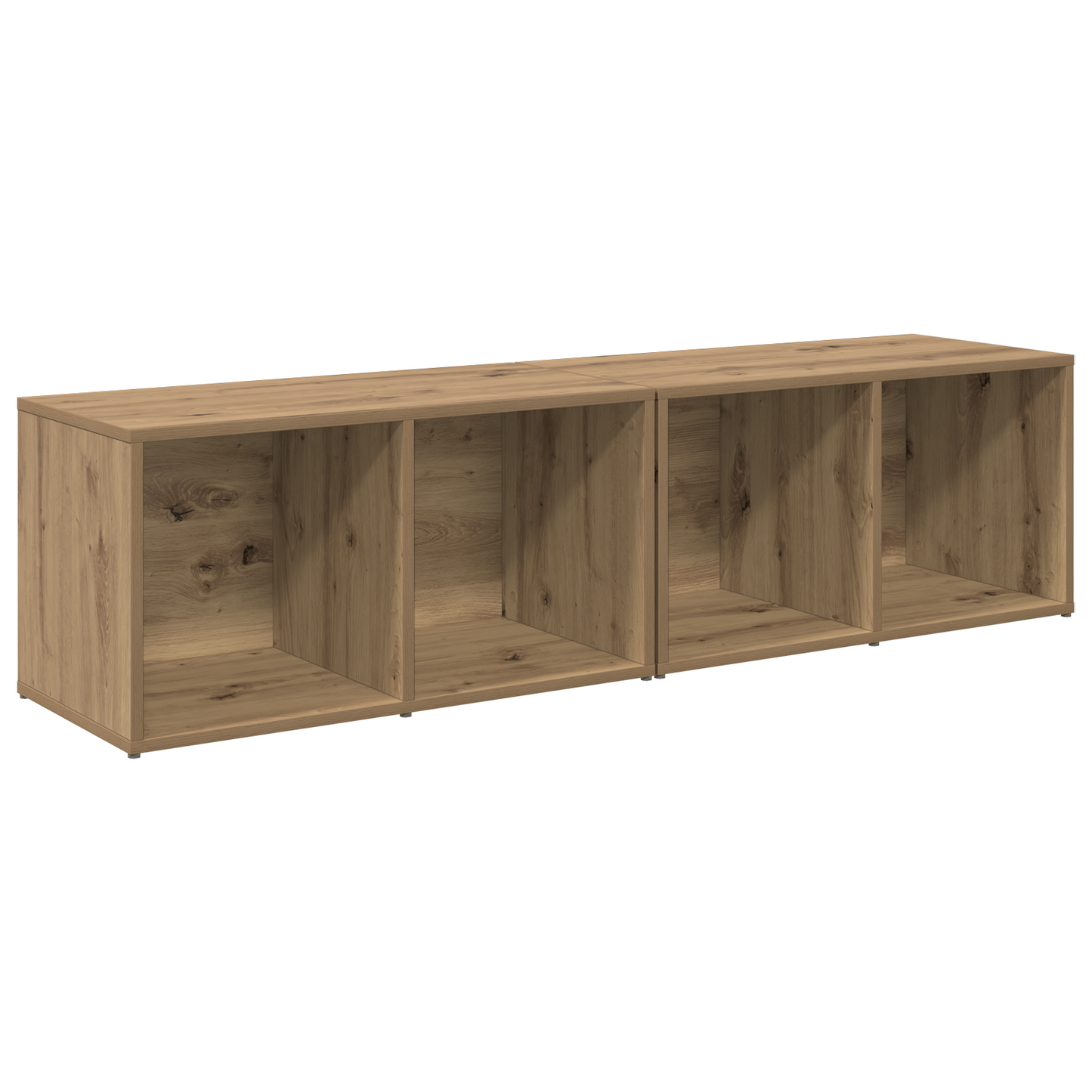 TV Cabinet Set Artisan Oak Engineered Wood