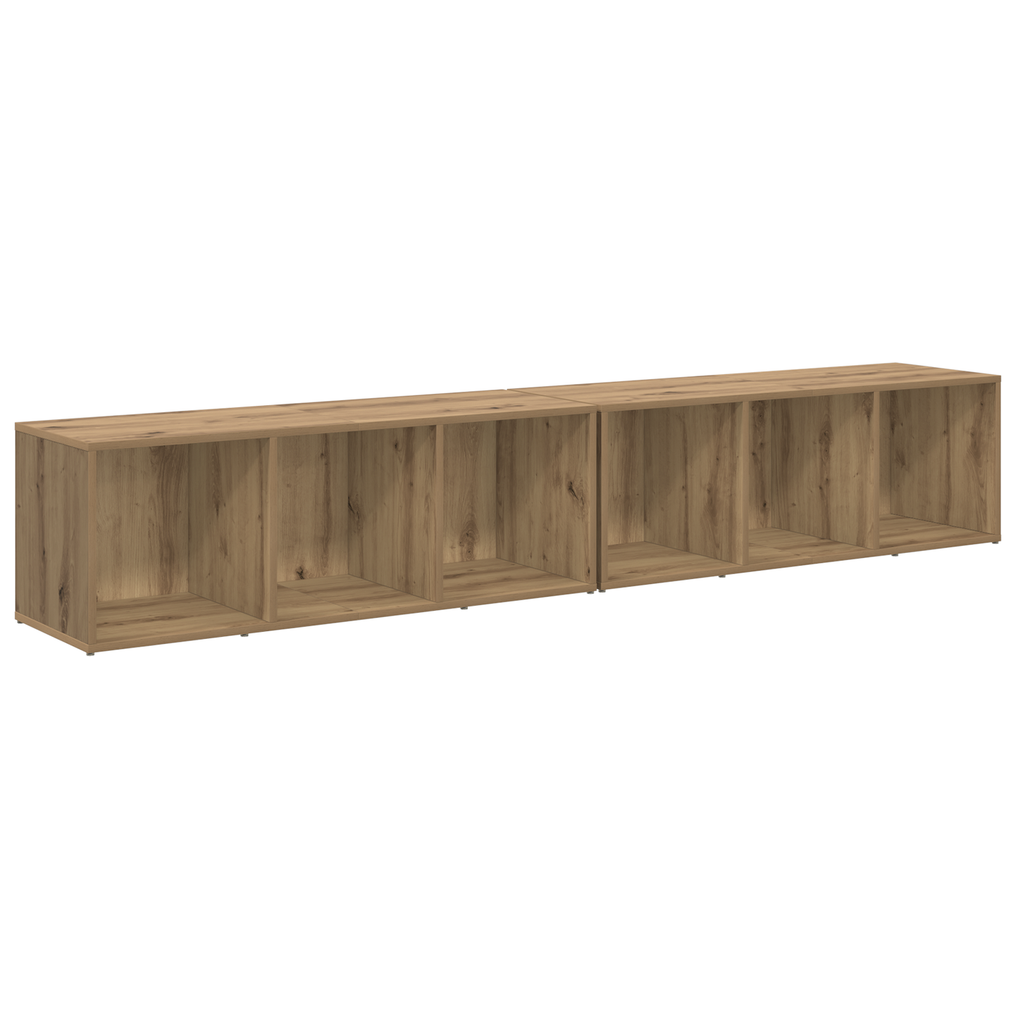 TV Cabinet Set Artisan Oak Engineered Wood