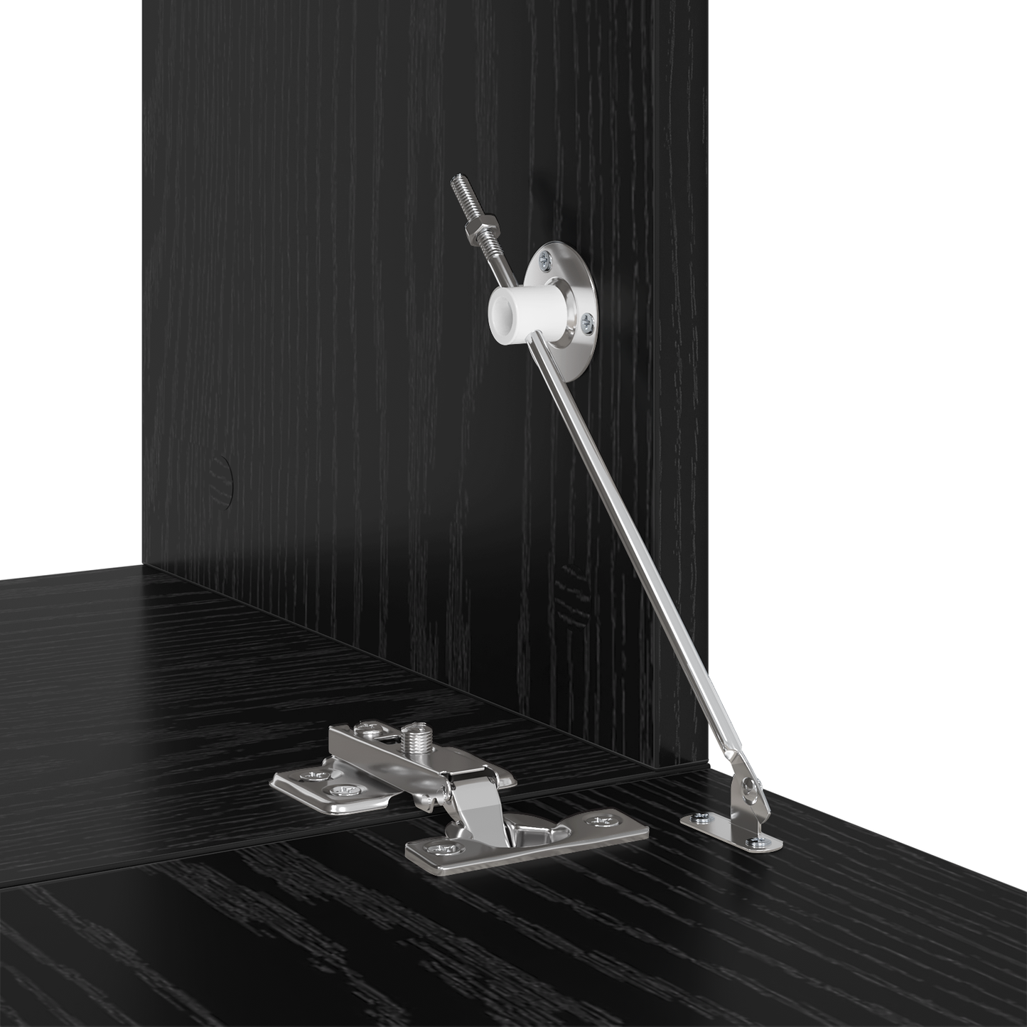 TV Cabinet Set 4 pcs Black oak 60 x 30 x 30 cm Engineered wood