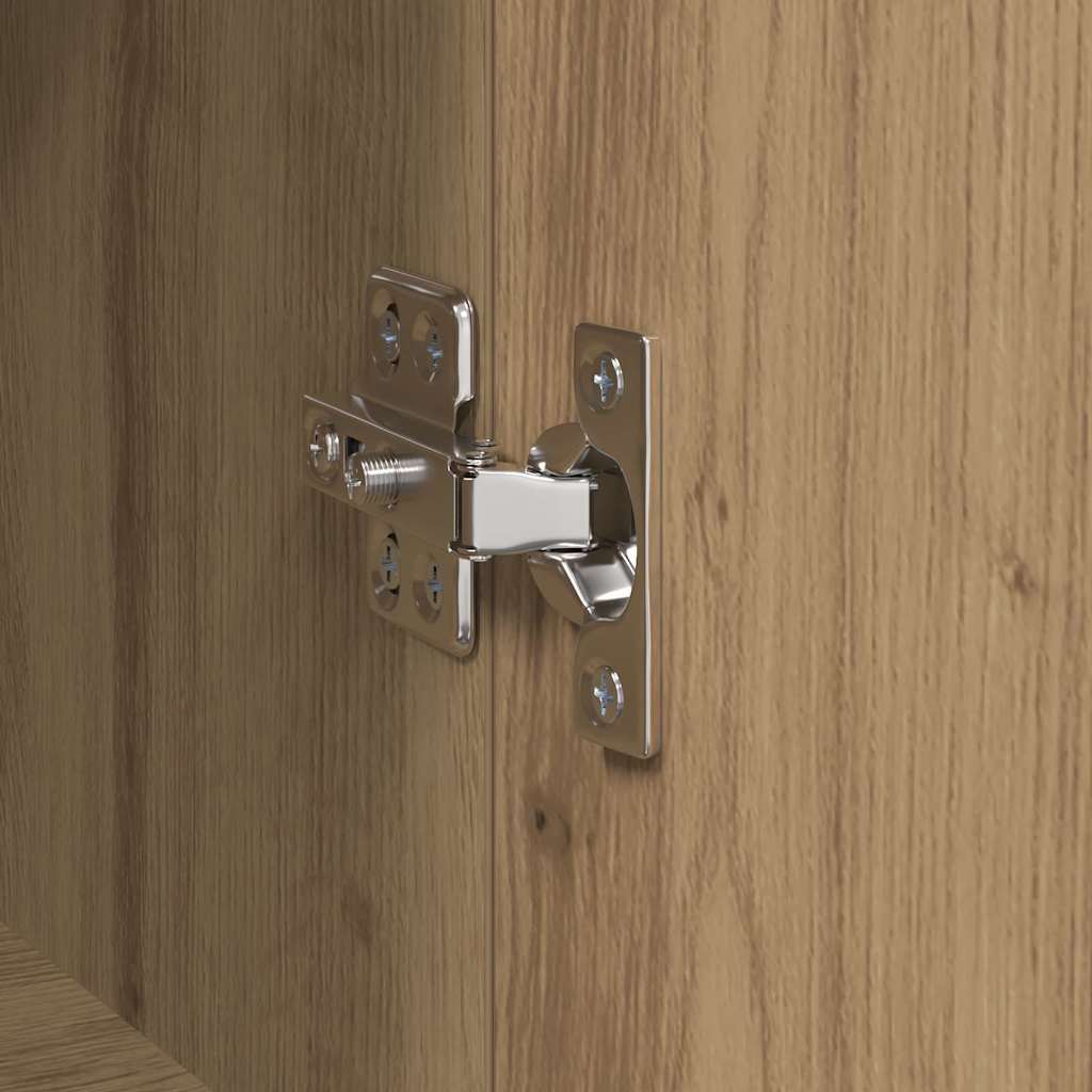 Sideboards 3 pcs Artisan oak 180 x 35 x 70 cm Engineered wood