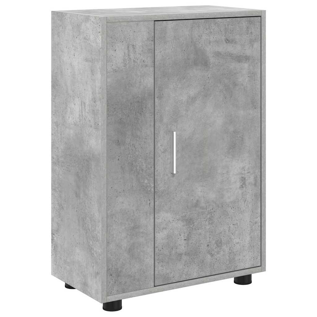 4 Piece TV Cabinet Set Concrete grey Engineered wood