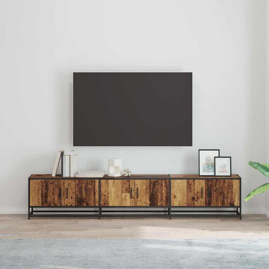 TV Cabinet Old wood 210 x 35 x 41 cm Engineered wood