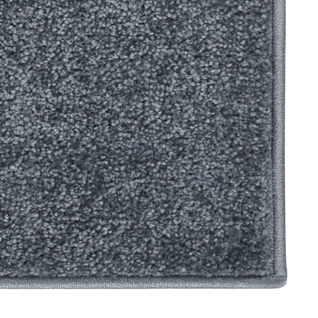 Rug Short Pile 120x170 cm Anthracite