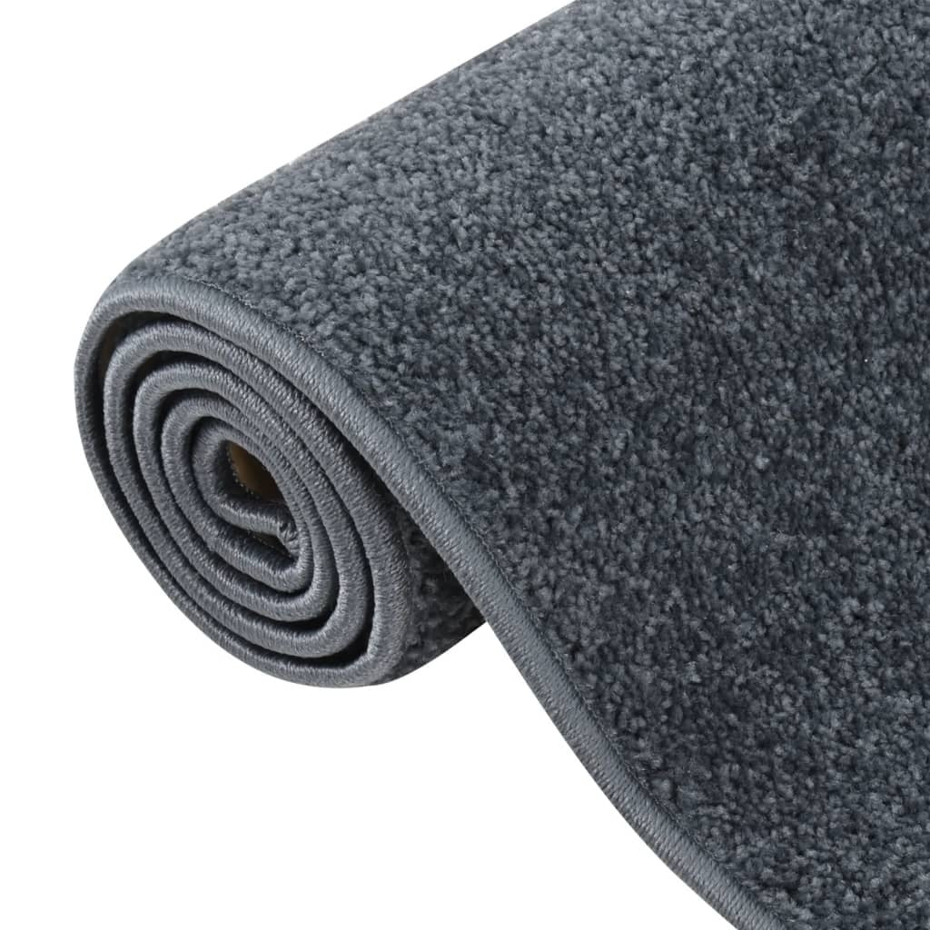 Rug Short Pile 120x170 cm Anthracite