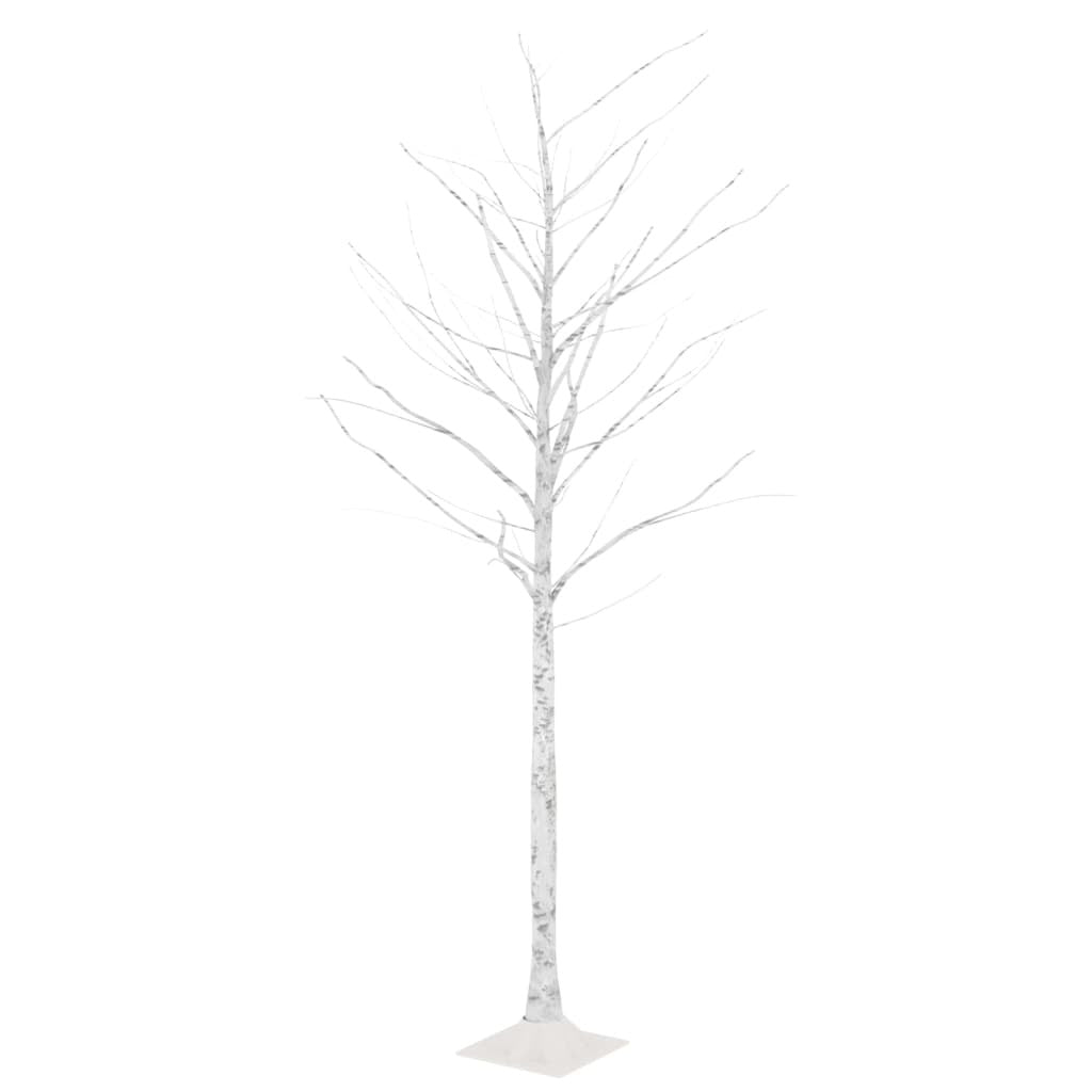 LED White Birch Tree Warm White 128 LEDs 220 cm