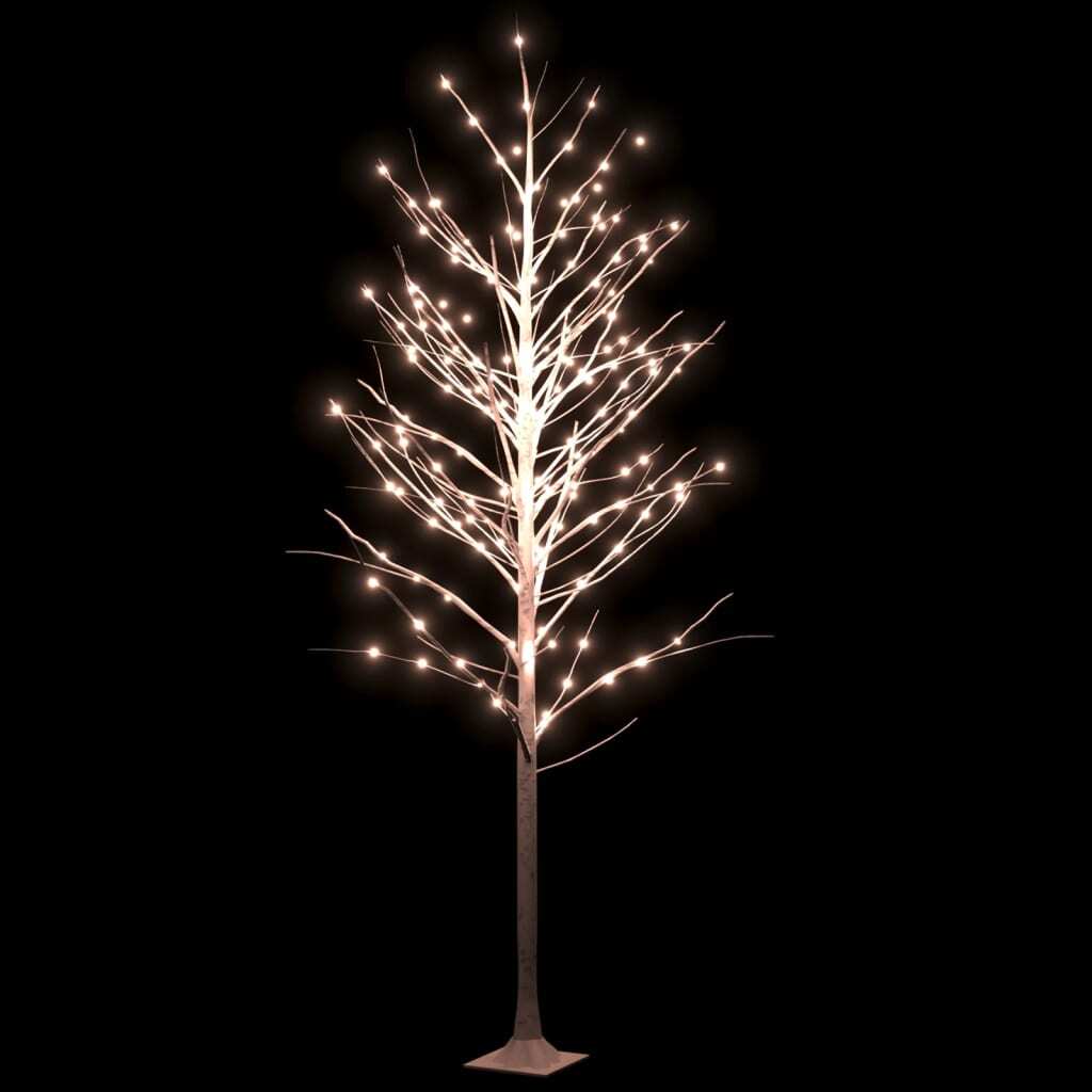 LED White Birch Tree Warm White 240 LEDs 300 cm