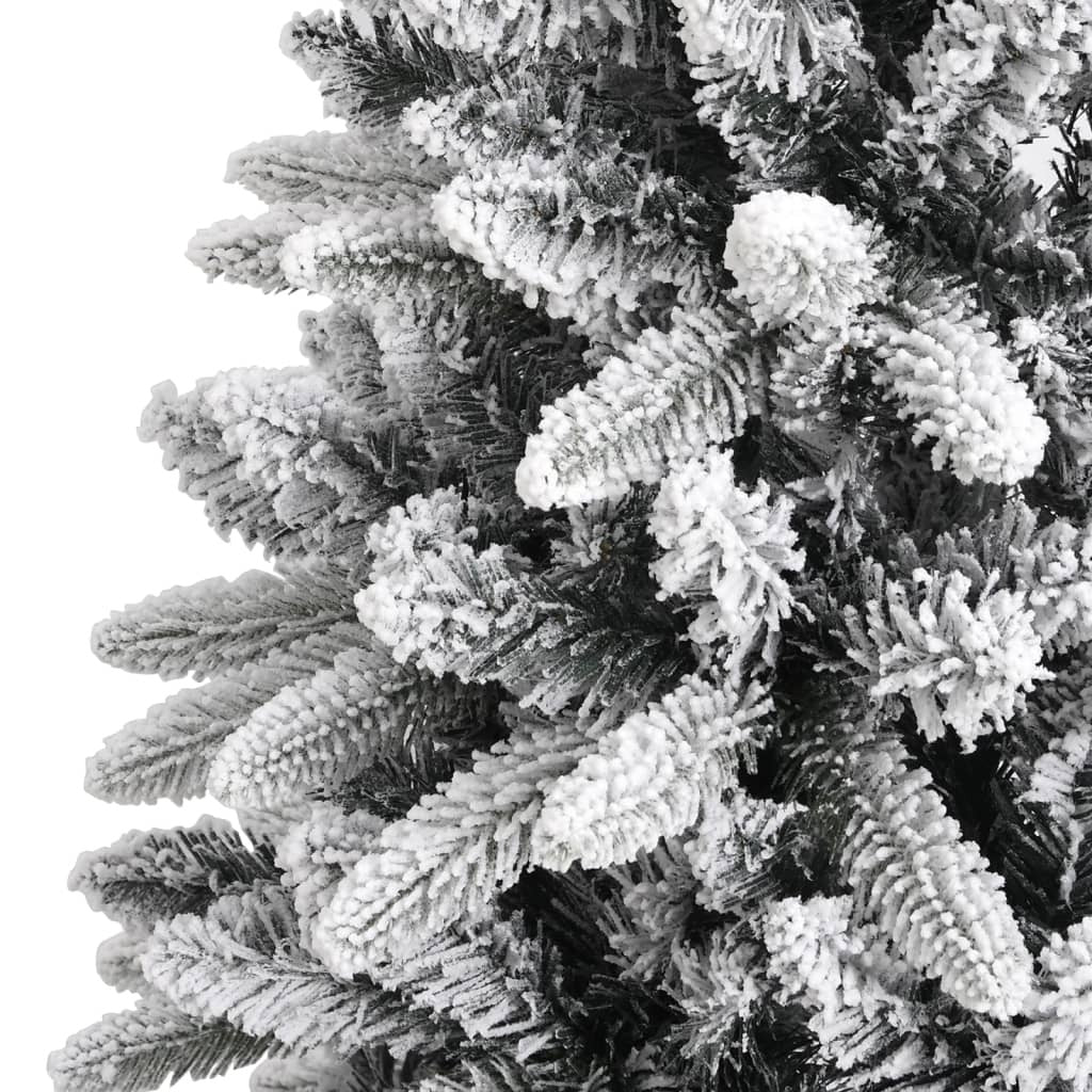 Artificial Christmas Tree with Flocked Snow 120 cm PVC&PE