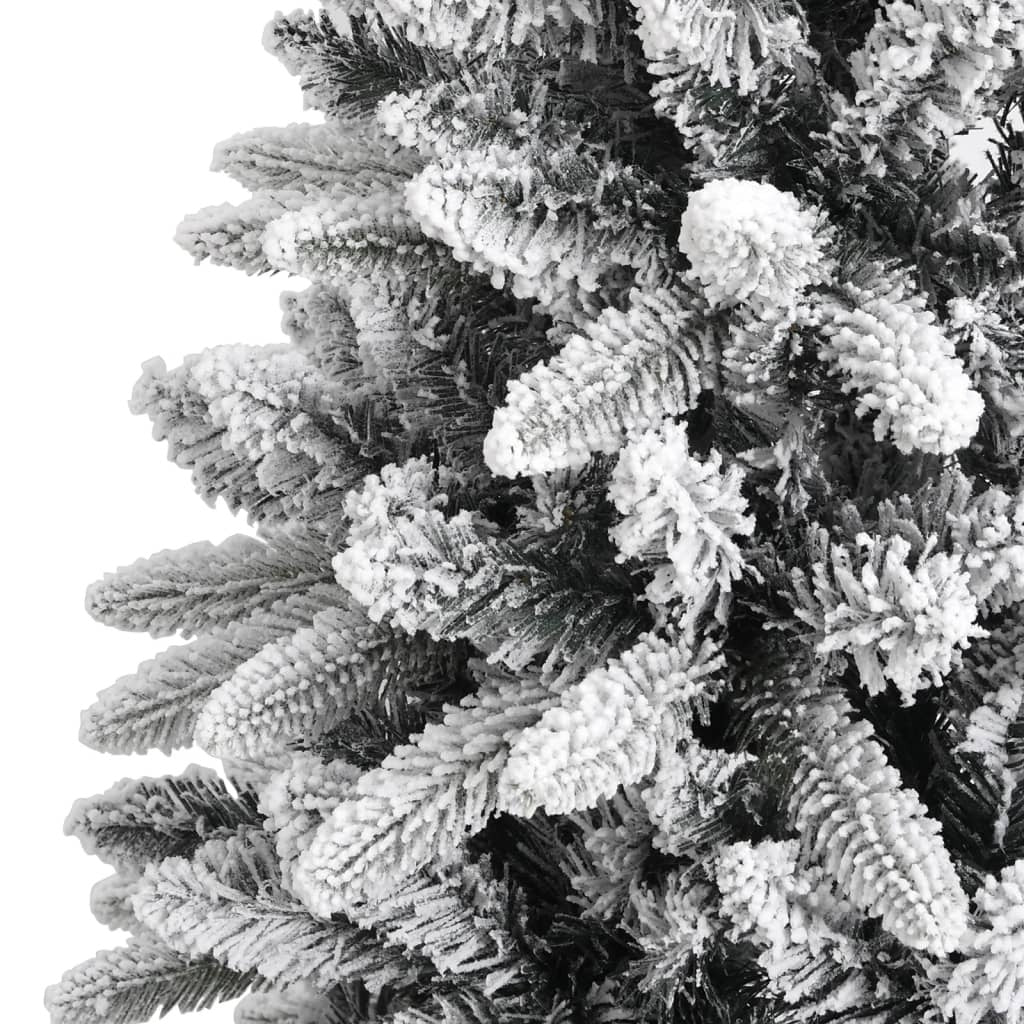 Artificial Christmas Tree with Flocked Snow 150 cm PVC&PE