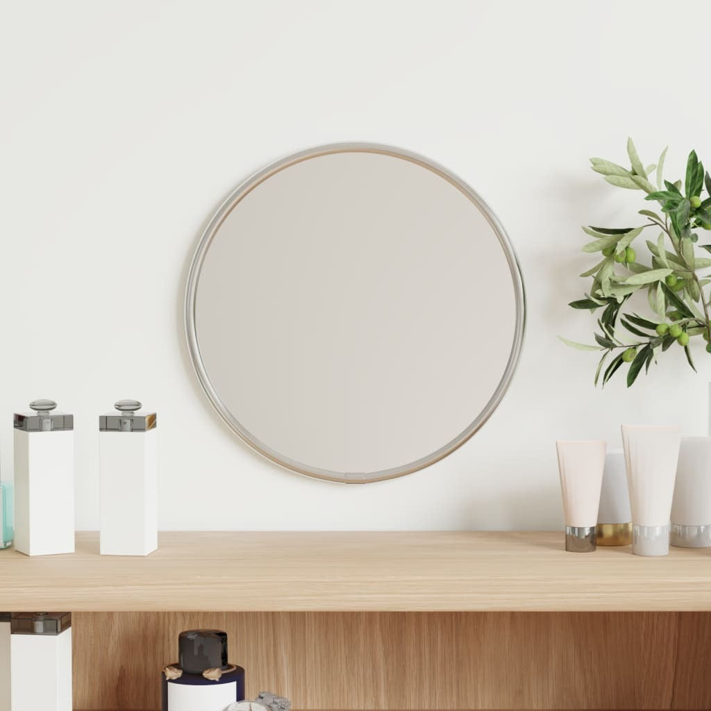 Wall Mirror Silver  20 cm Round