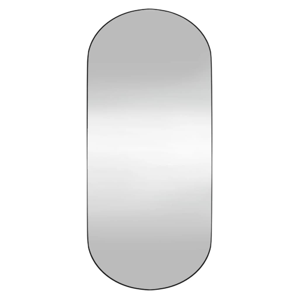 Wall Mirror 40x90 cm Glass Oval