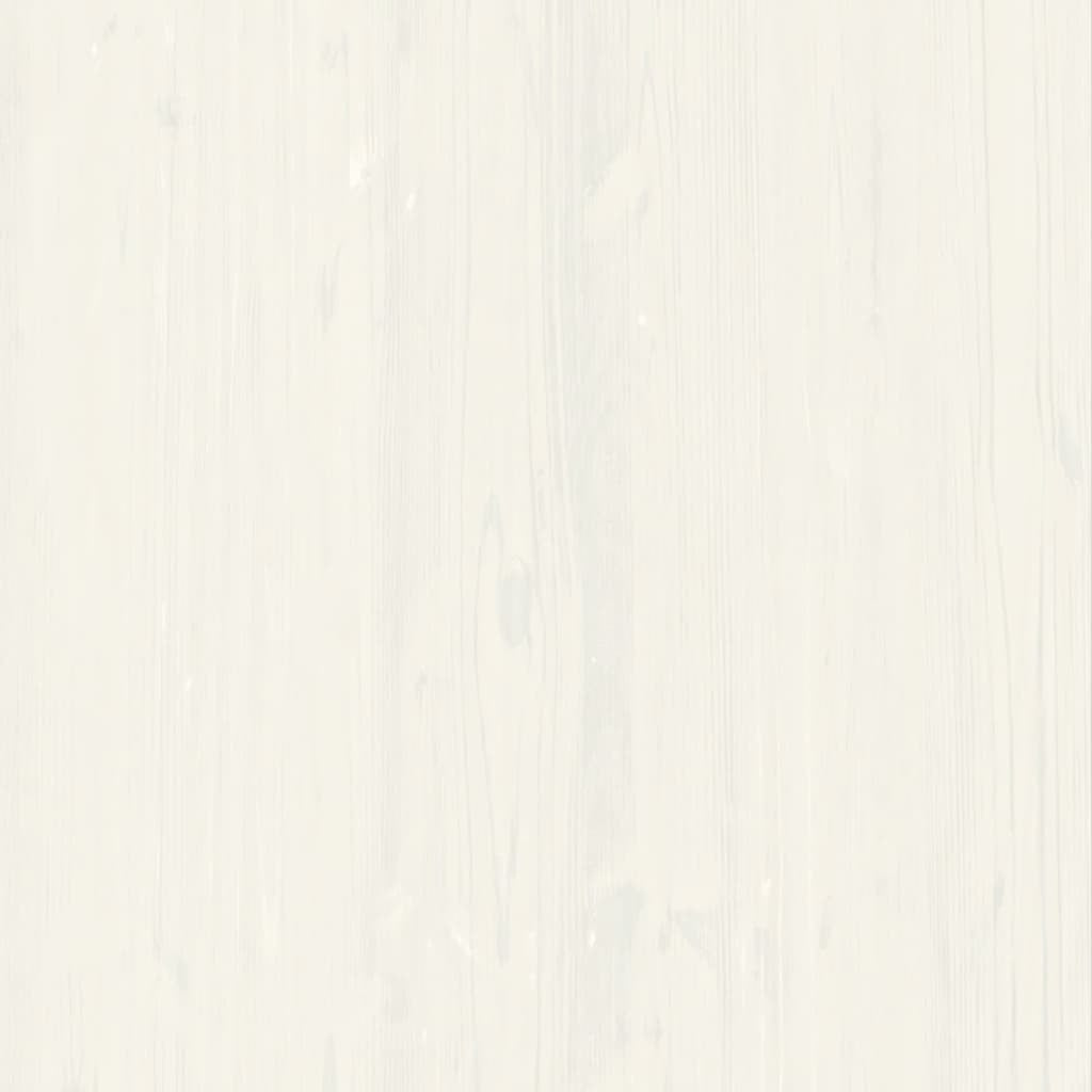 Dresser Top VIGO White 78x30x100 cm Solid Wood Pine