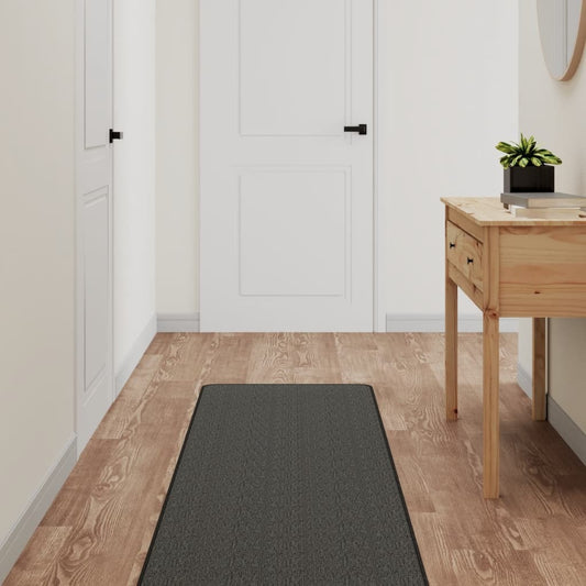 Carpet Runner Sisal Look Anthracite 50x200 cm