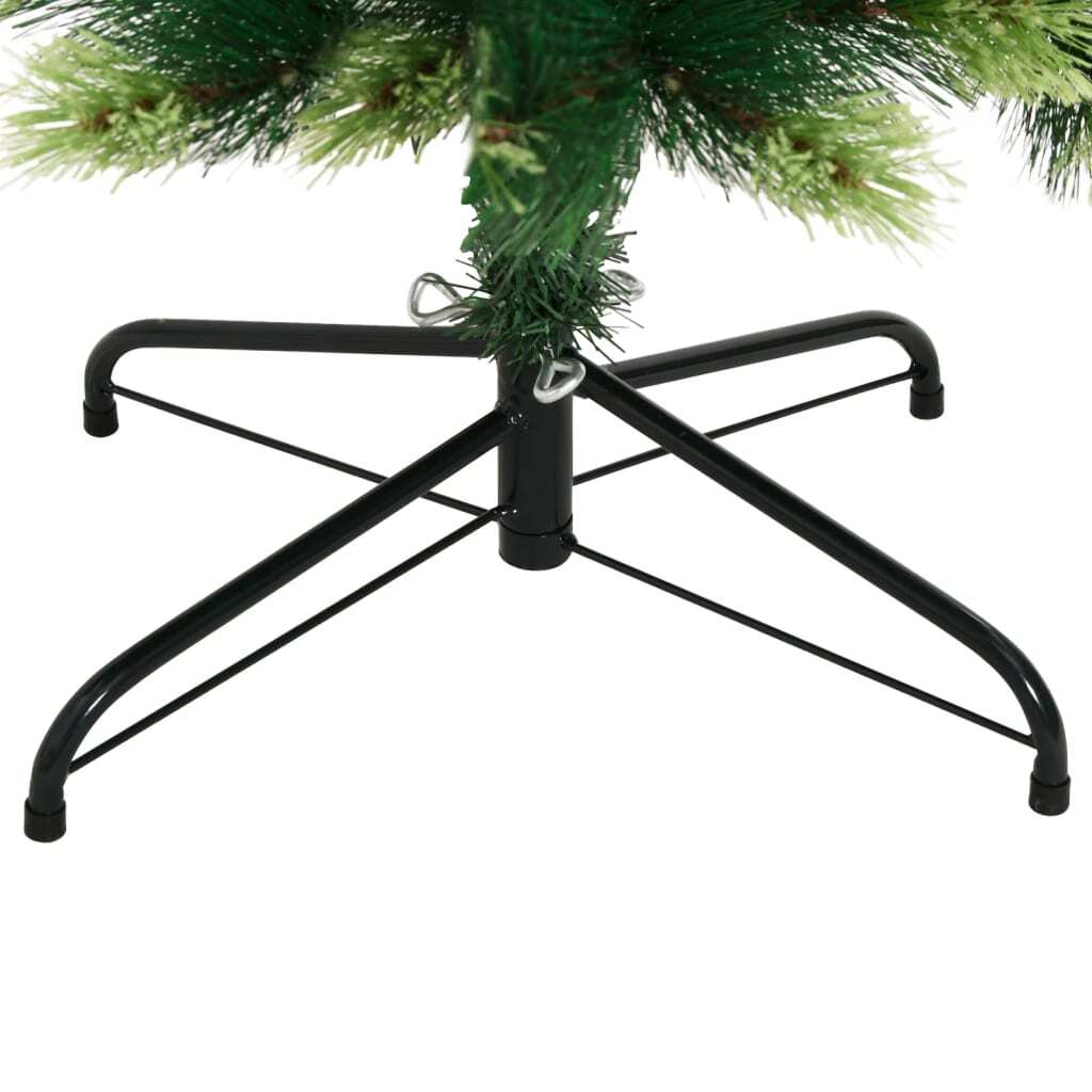 Artificial Hinged Christmas Tree with Stand 240 cm