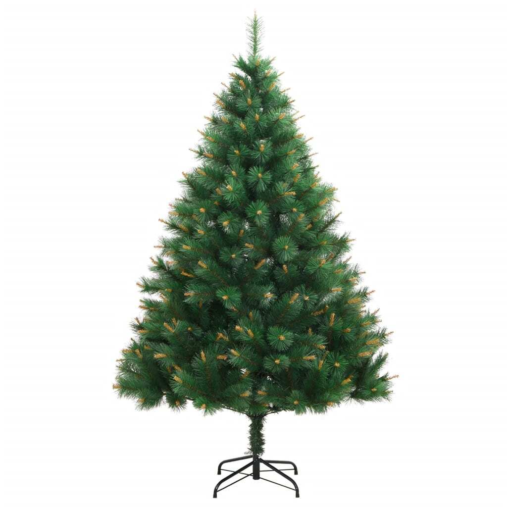 Artificial Hinged Christmas Tree with Stand 180 cm