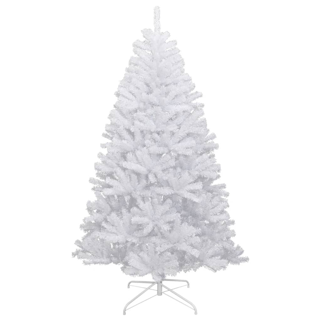 Artificial Hinged Christmas Tree with Flocked Snow 180 cm