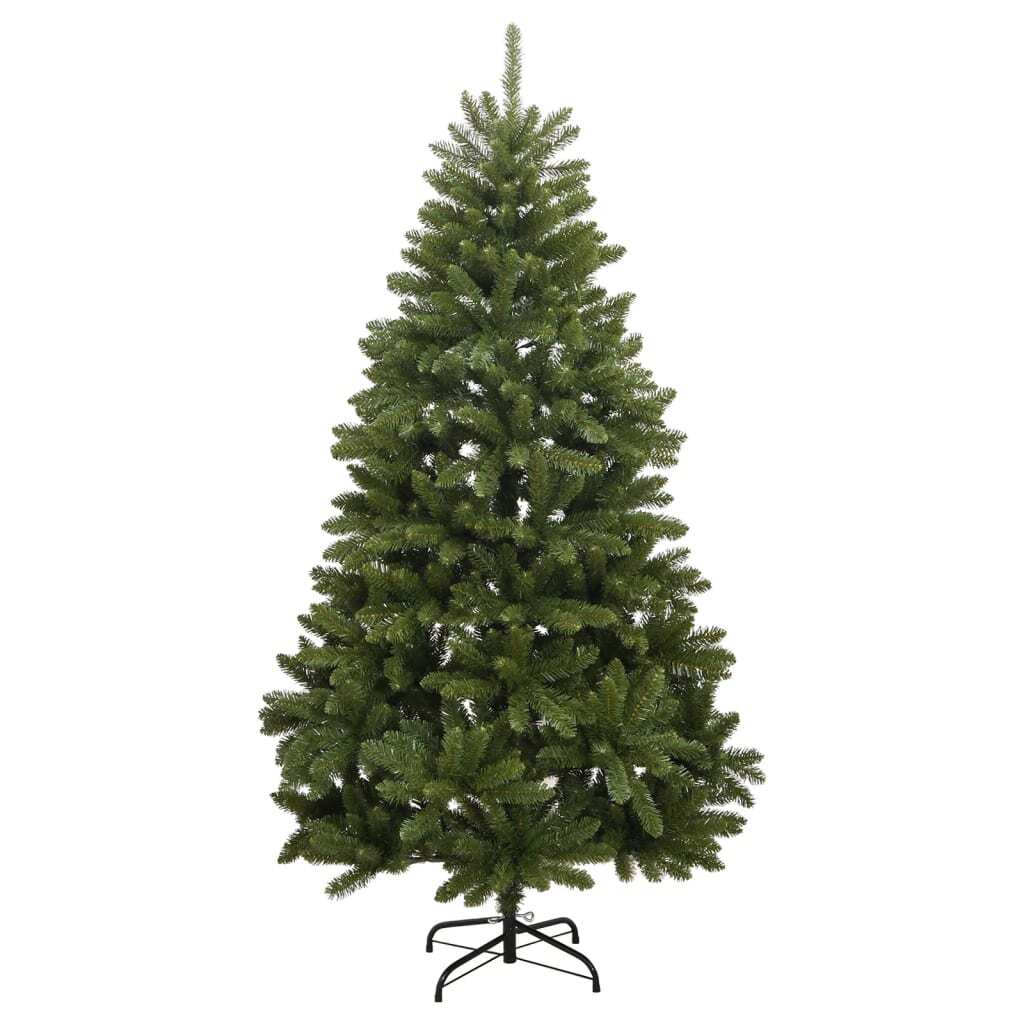 Artificial Hinged Christmas Tree with Stand Green 210 cm
