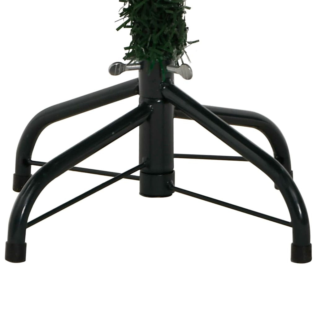 Artificial Hinged Christmas Tree with Flocked Snow 150 cm