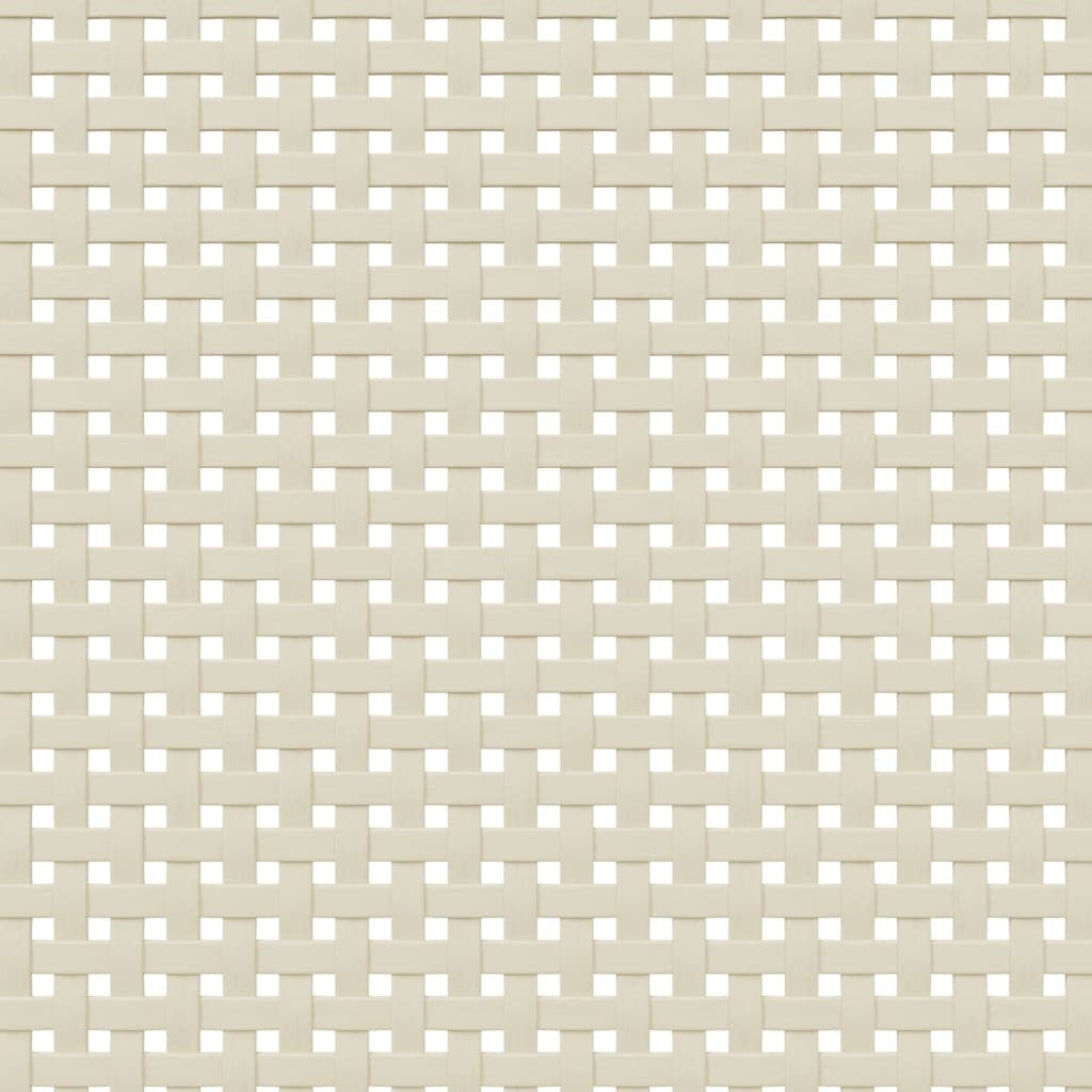 TV Cabinet SENJA Rattan Look Black 106x40x49cm Solid Wood Pine