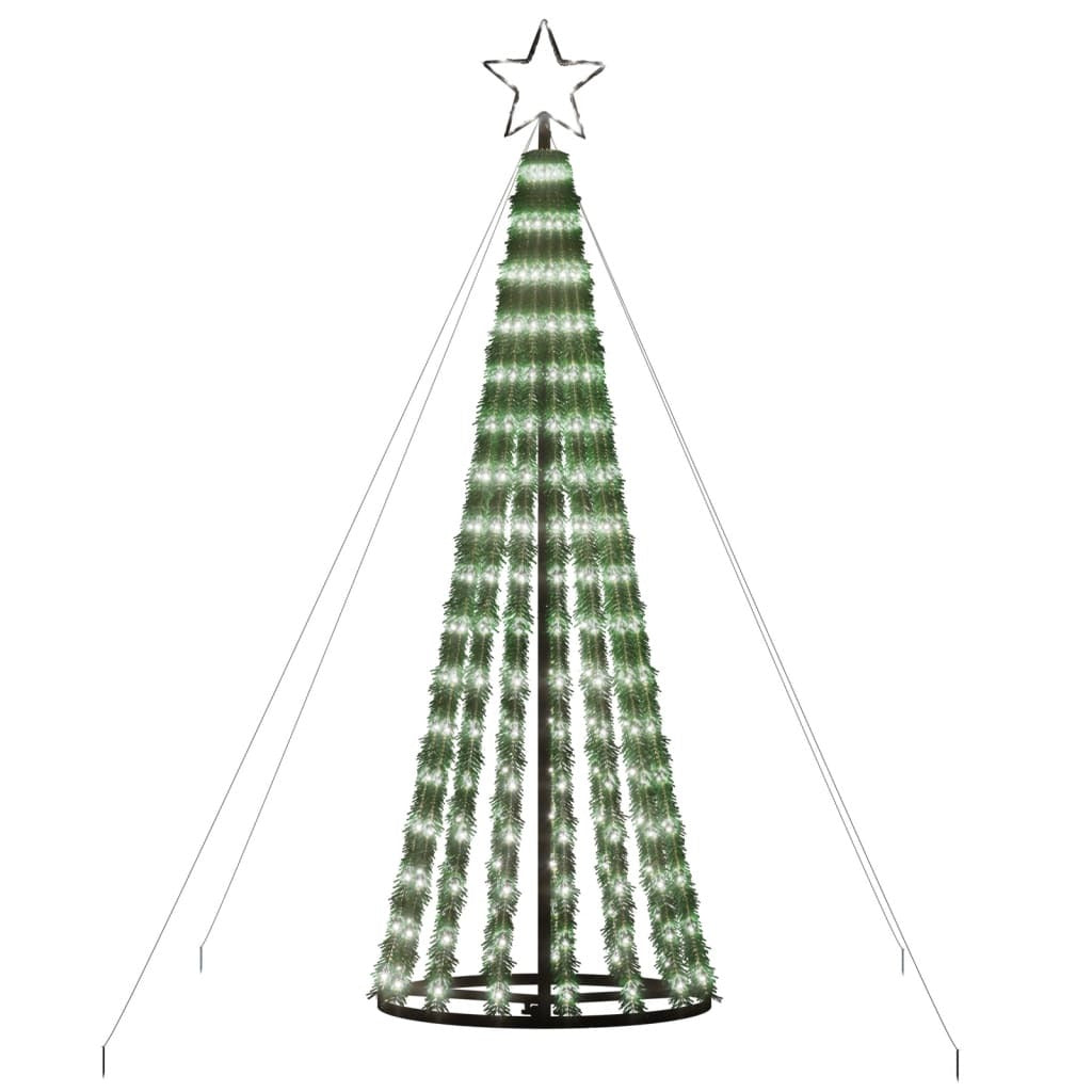 LED Christmas Tree 275 LEDs Cold White 180 cm