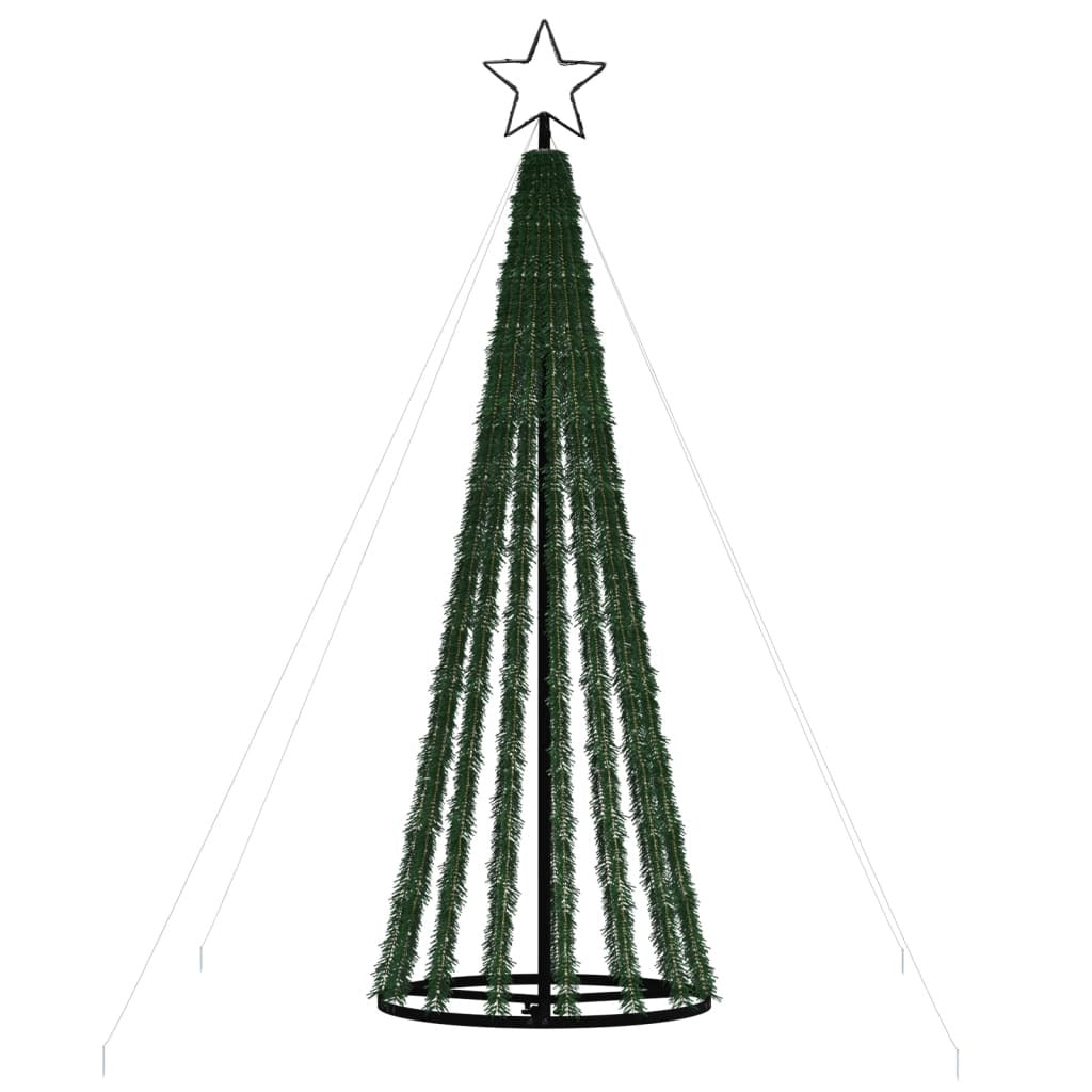 LED Christmas Tree 275 LEDs Cold White 180 cm