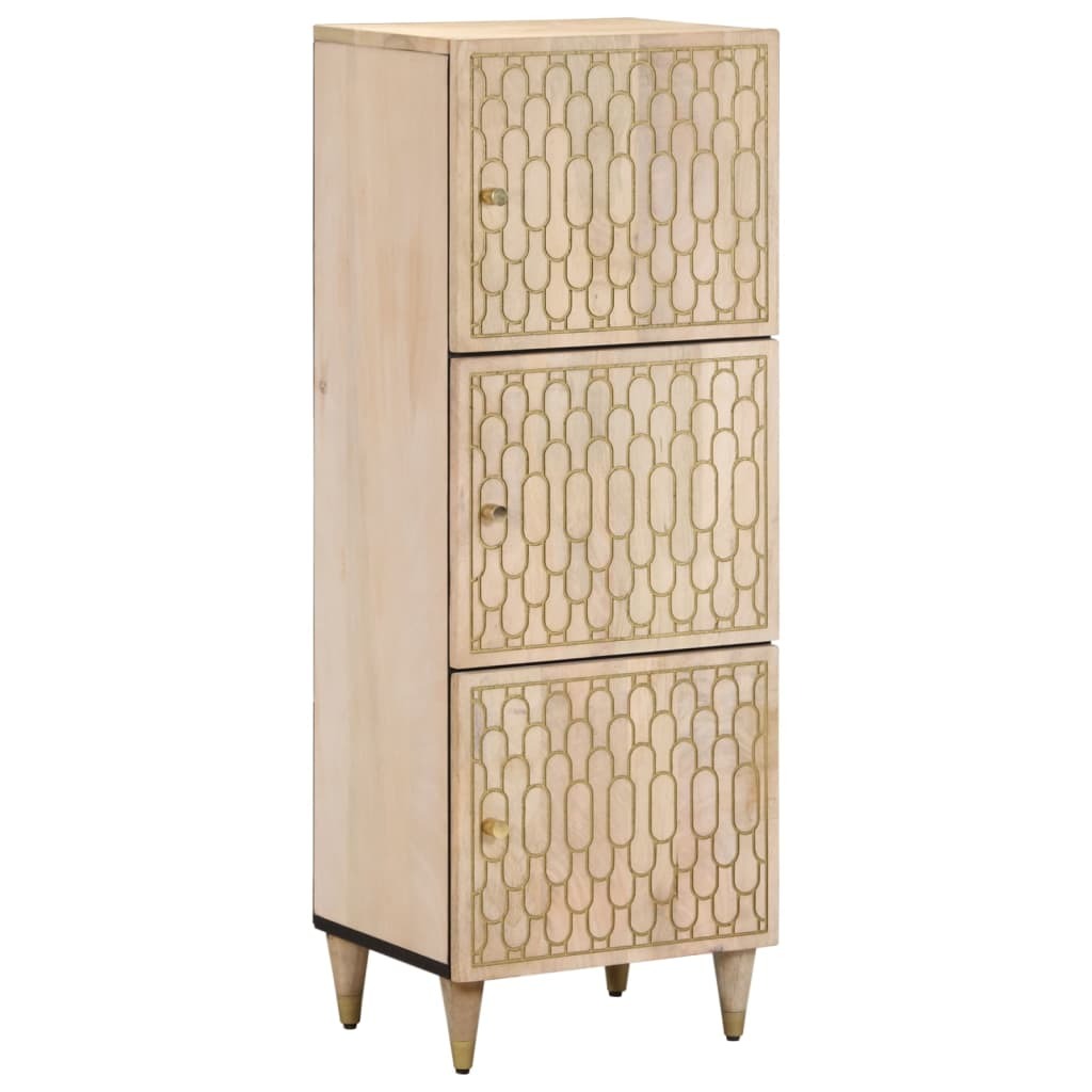 Highboard 40x33x110 cm Solid Wood Mango