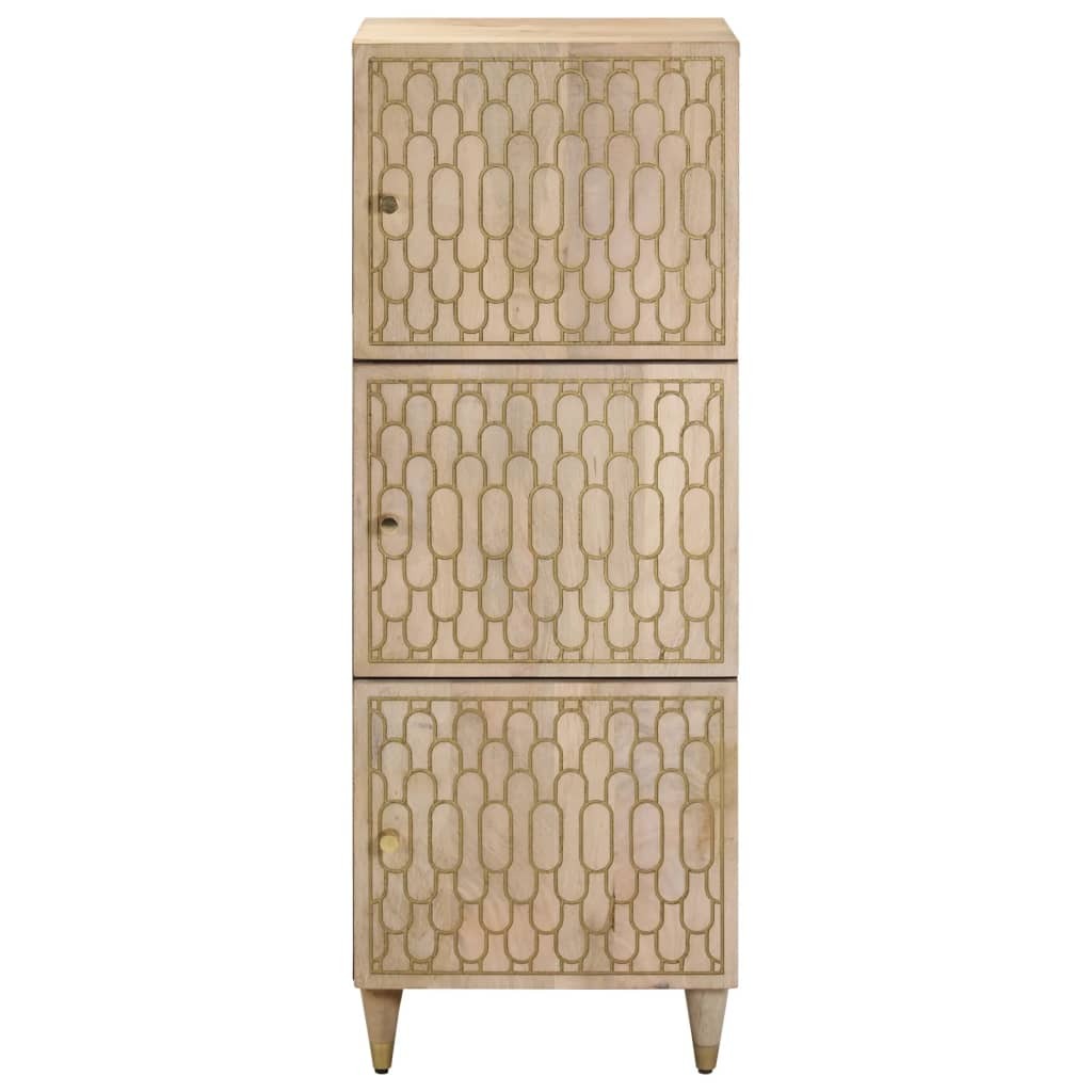Highboard 40x33x110 cm Solid Wood Mango