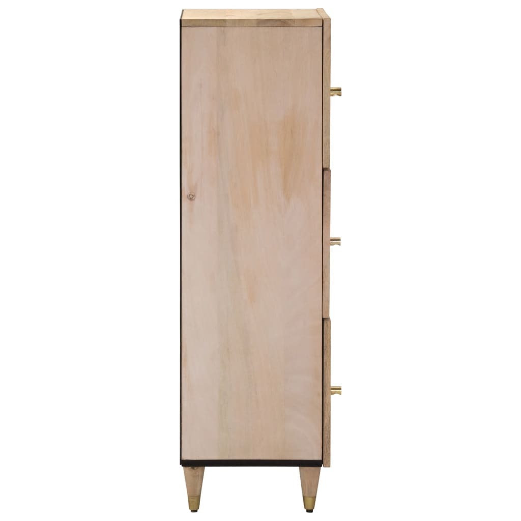 Highboard 40x33x110 cm Solid Wood Mango