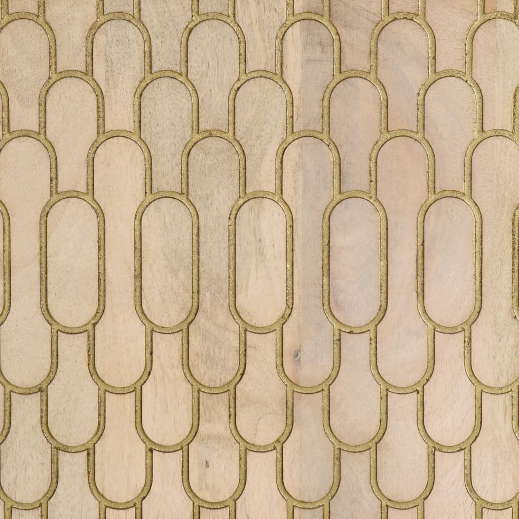 Highboard 40x33x110 cm Solid Wood Mango