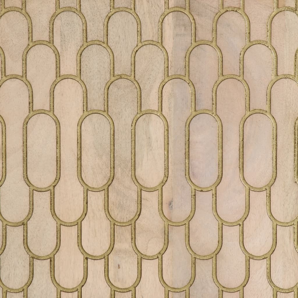 Highboard 60x33x100 cm Solid Wood Mango