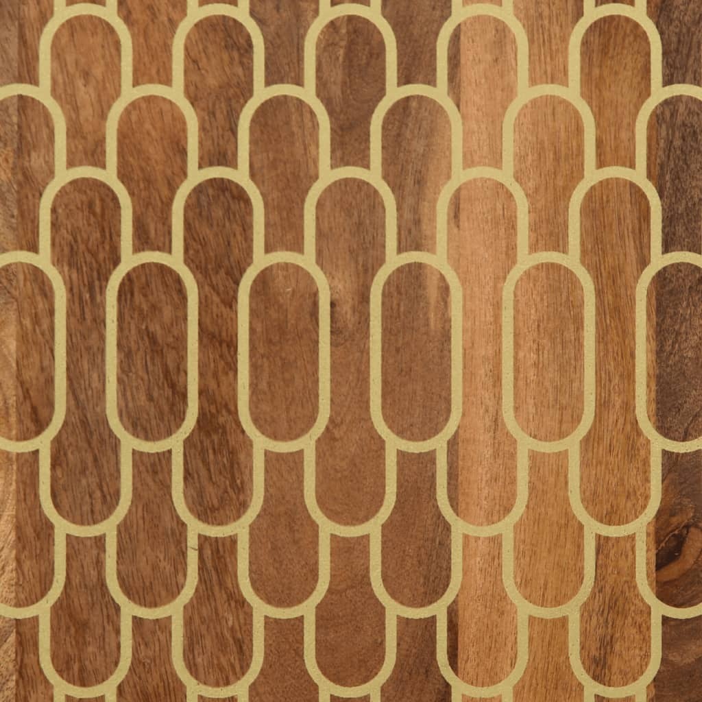 Highboard 60x33x100 cm Solid Wood Mango