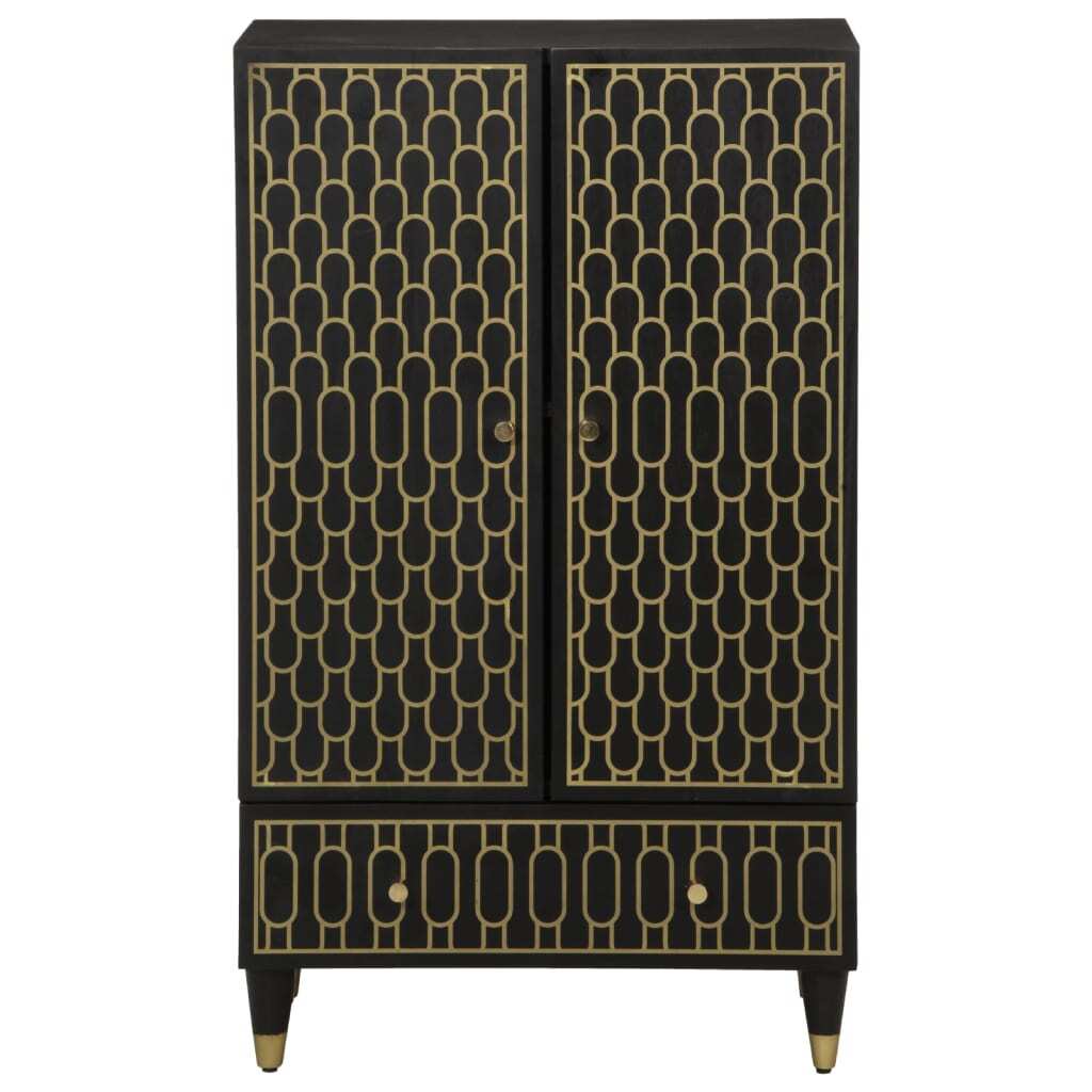 Highboard 60x33x100 cm Solid Wood Mango