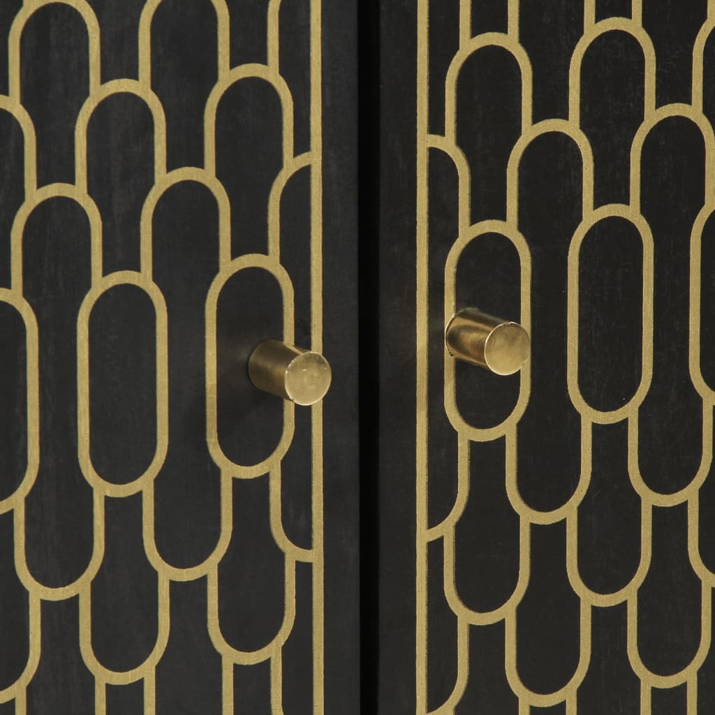 Highboard 60x33x100 cm Solid Wood Mango