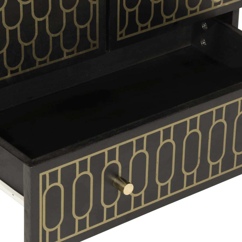 Highboard 60x33x100 cm Solid Wood Mango