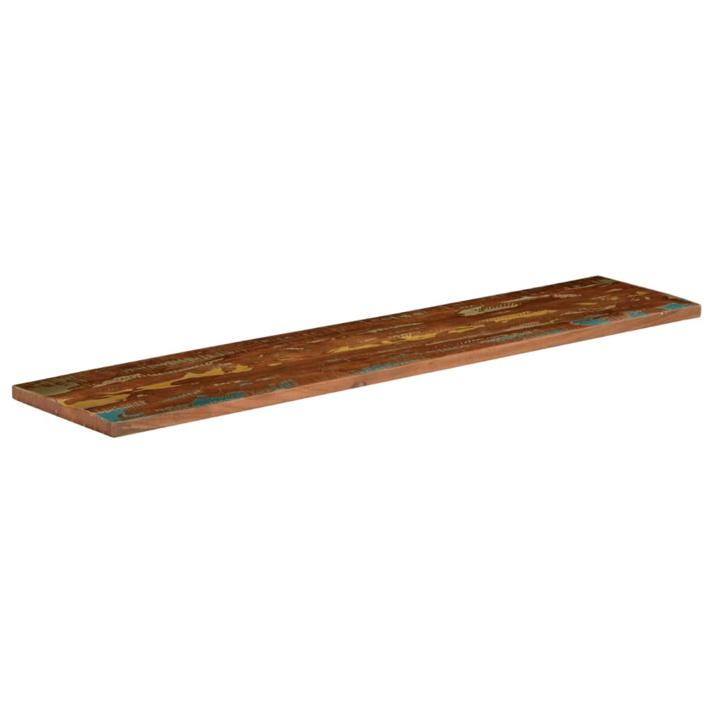 Table Top 140x20x2.5 cm Rectangular Solid Wood Reclaimed