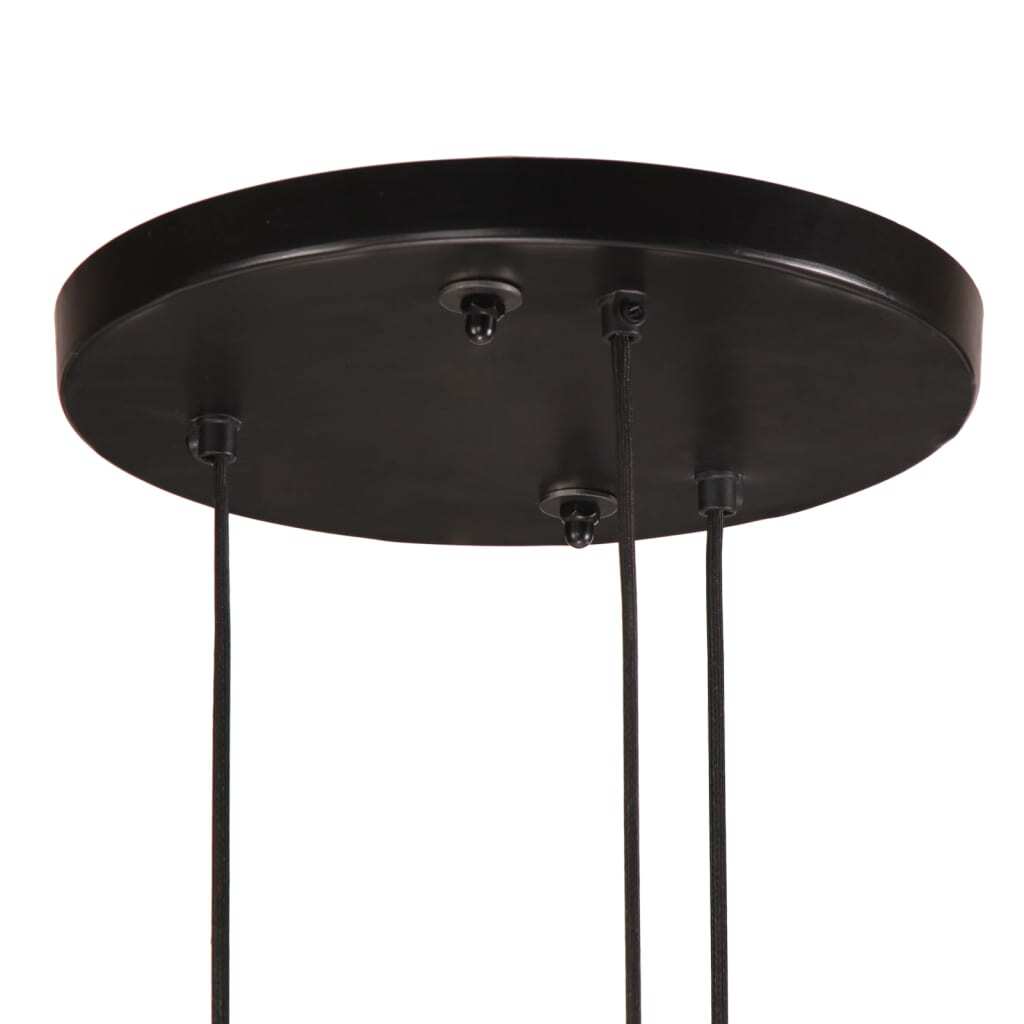 Hanging Lamp 25 W Black 30x30x100 cm E27