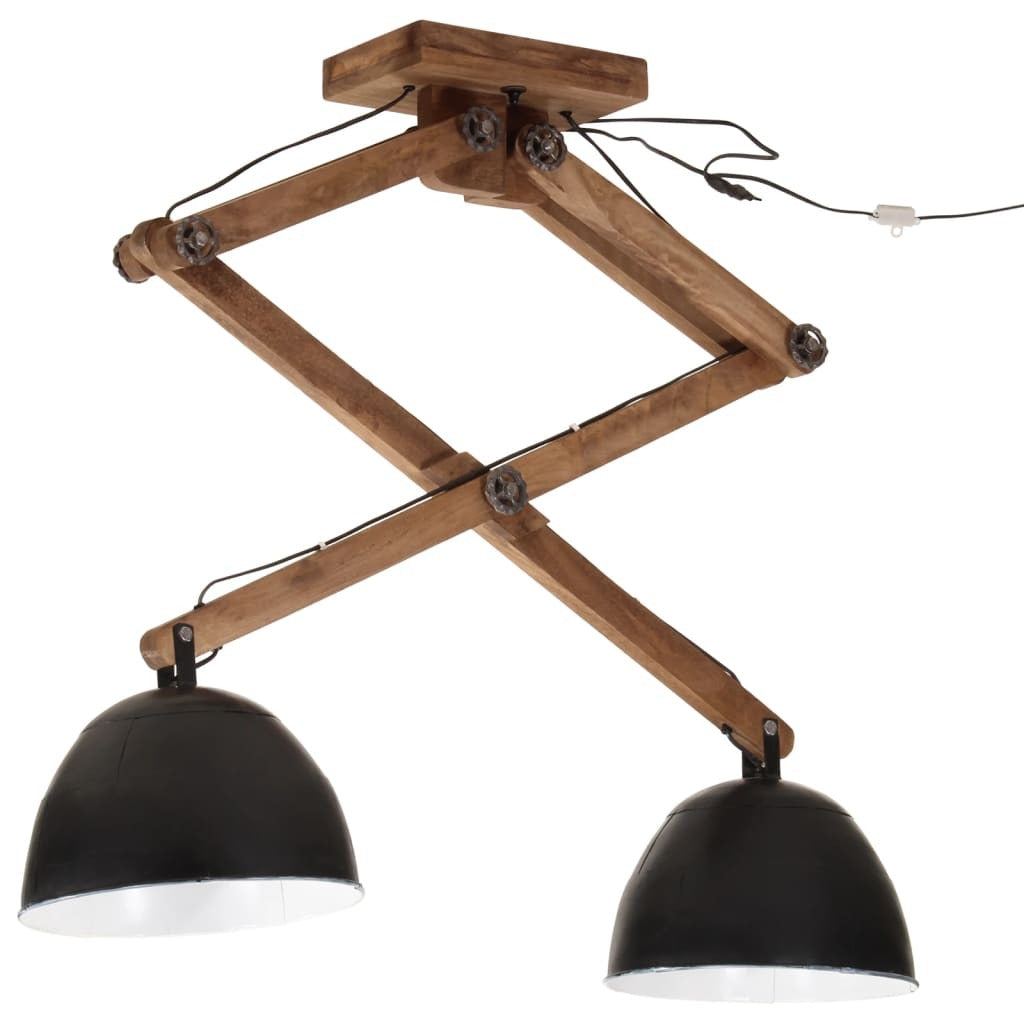 Ceiling Lamp 25 W Black 29x18x85 cm E27