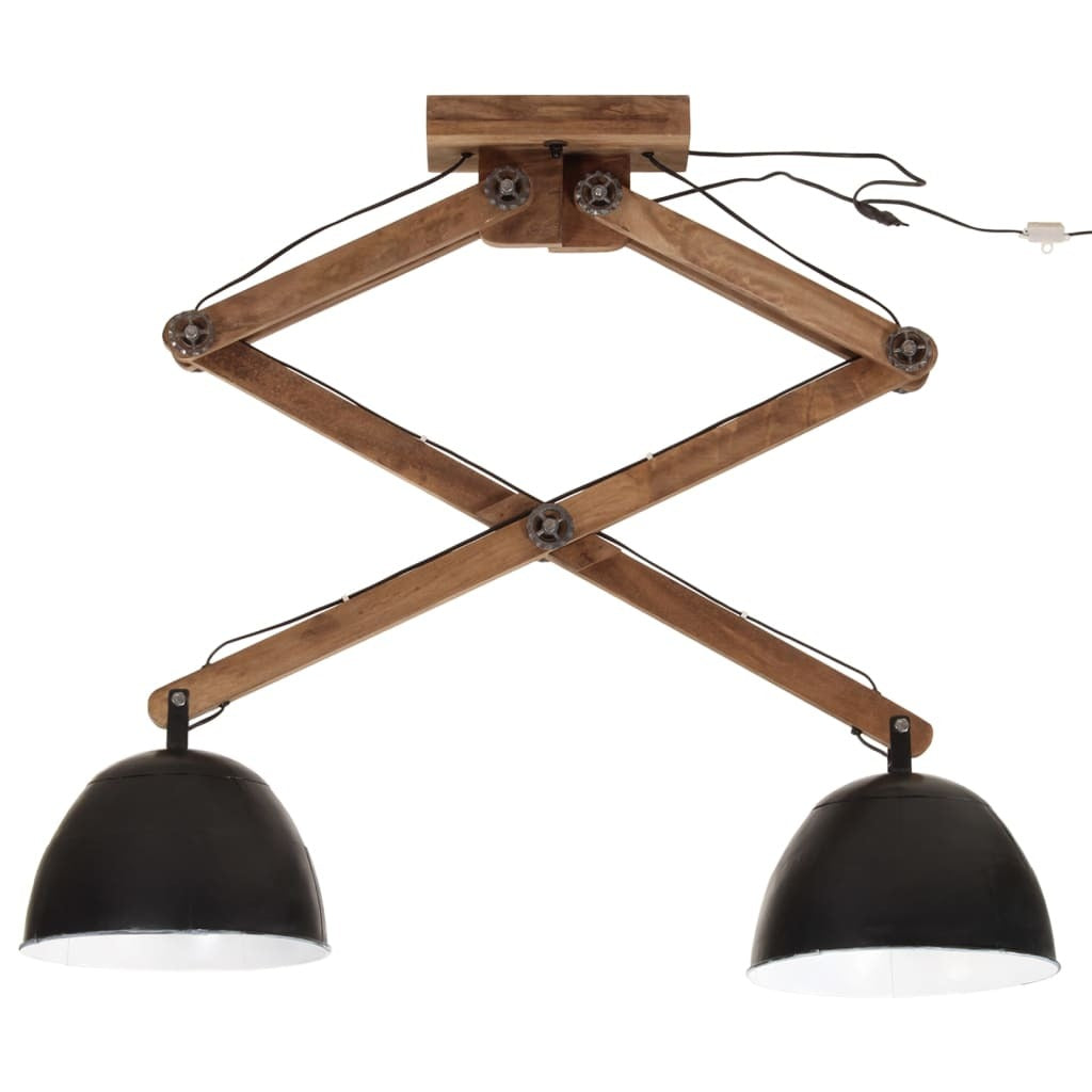 Ceiling Lamp 25 W Black 29x18x85 cm E27