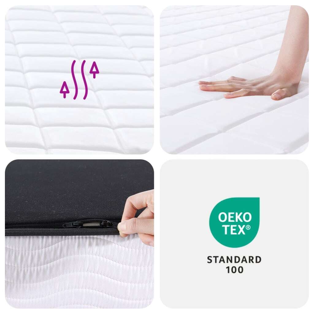 Foam Mattress Medium Soft 140x190 cm