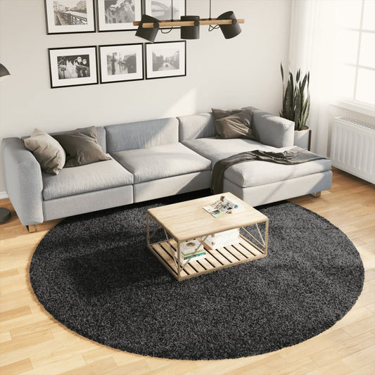 Shaggy Rug PAMPLONA High Pile Modern Anthracite  240 cm