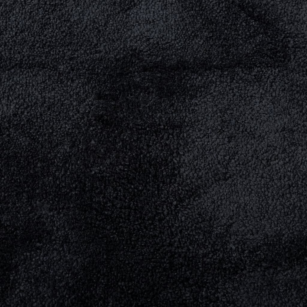 Rug OVIEDO Short Pile Black  200 cm