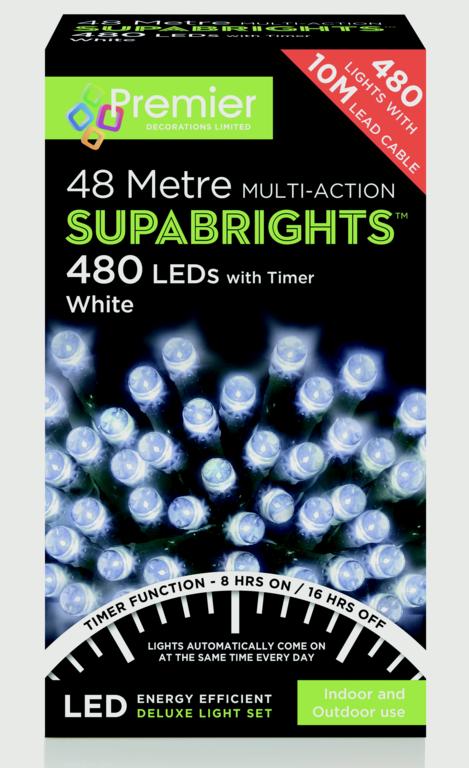 480 LED Multi Action Supabrights With Timer