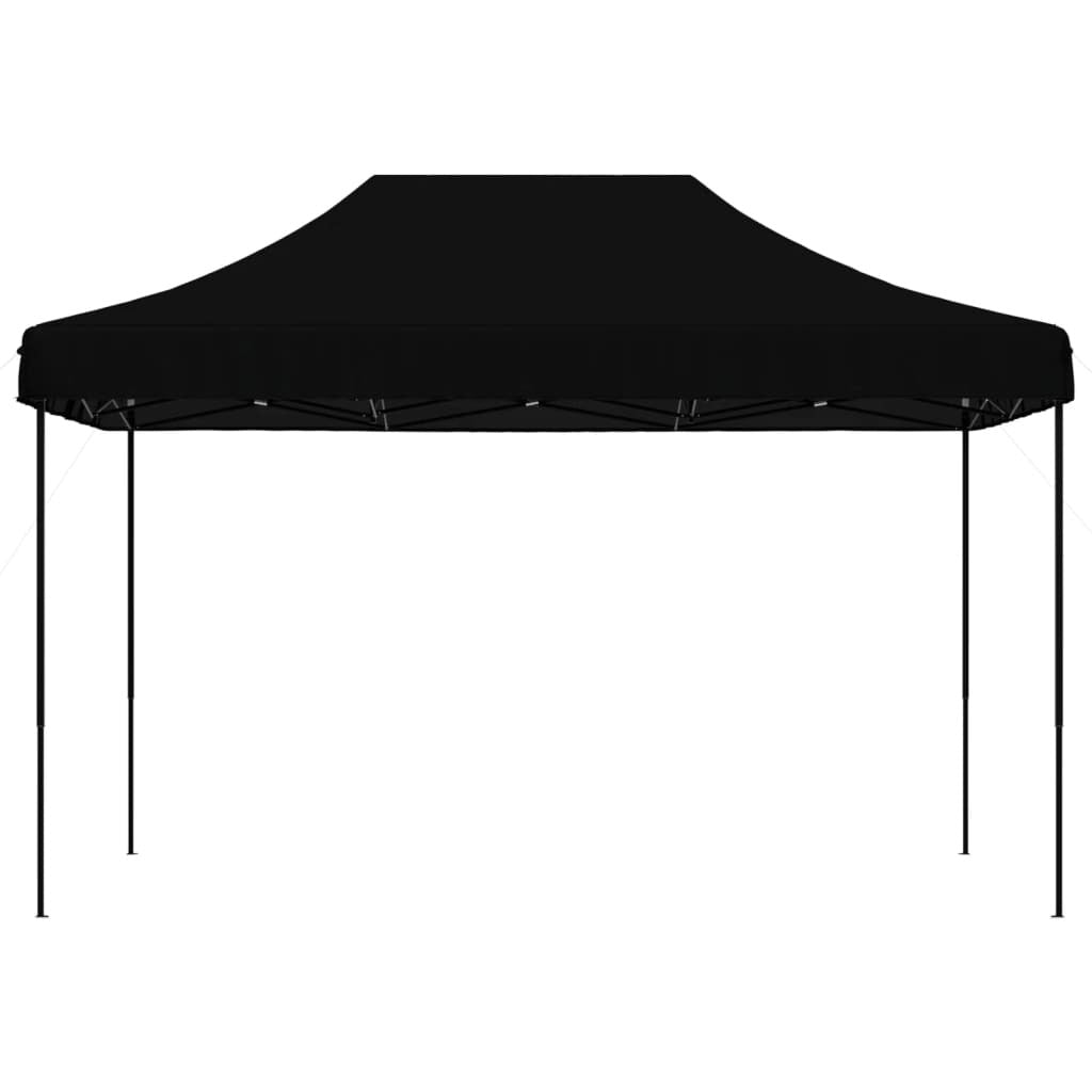 Foldable Party Tent Pop-Up Black 410x279x315 cm