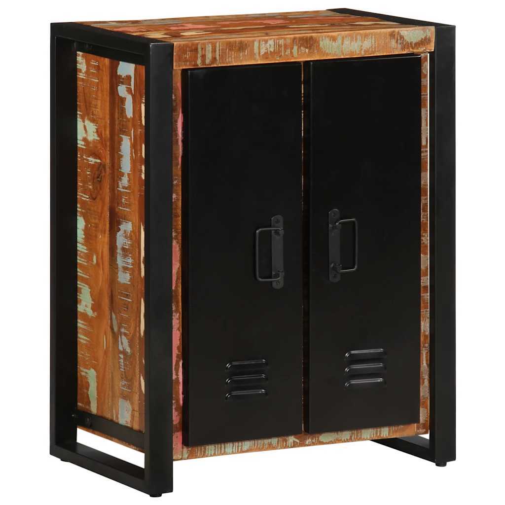 Sideboard Multicolour 55x35x70 cm Solid Wood Reclaimed