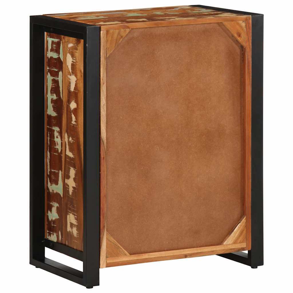 Sideboard Multicolour 55x35x70 cm Solid Wood Reclaimed