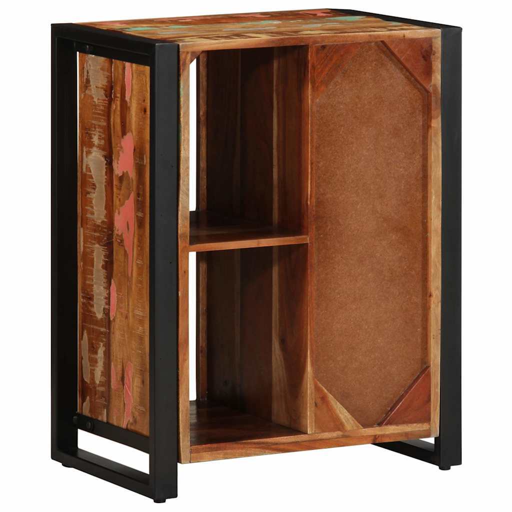 Sideboard Multicolour 55x35x70 cm Solid Wood Reclaimed