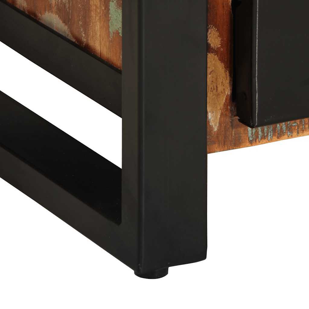 Sideboard Multicolour 55x35x70 cm Solid Wood Reclaimed